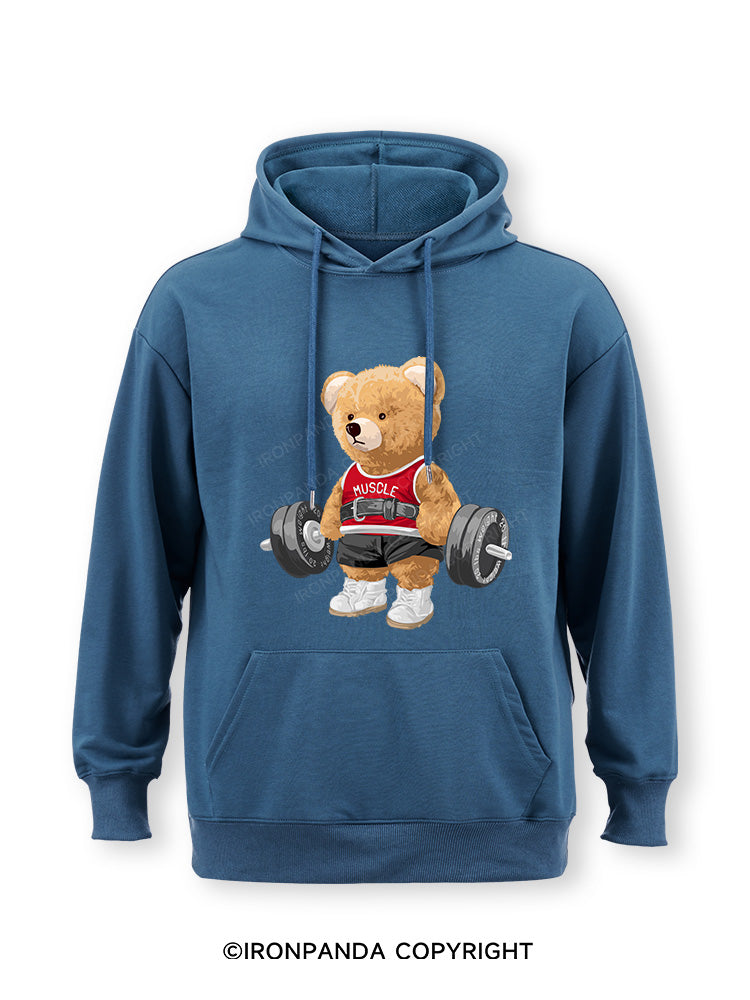 Exercise Bear Classic Gym Hoodie