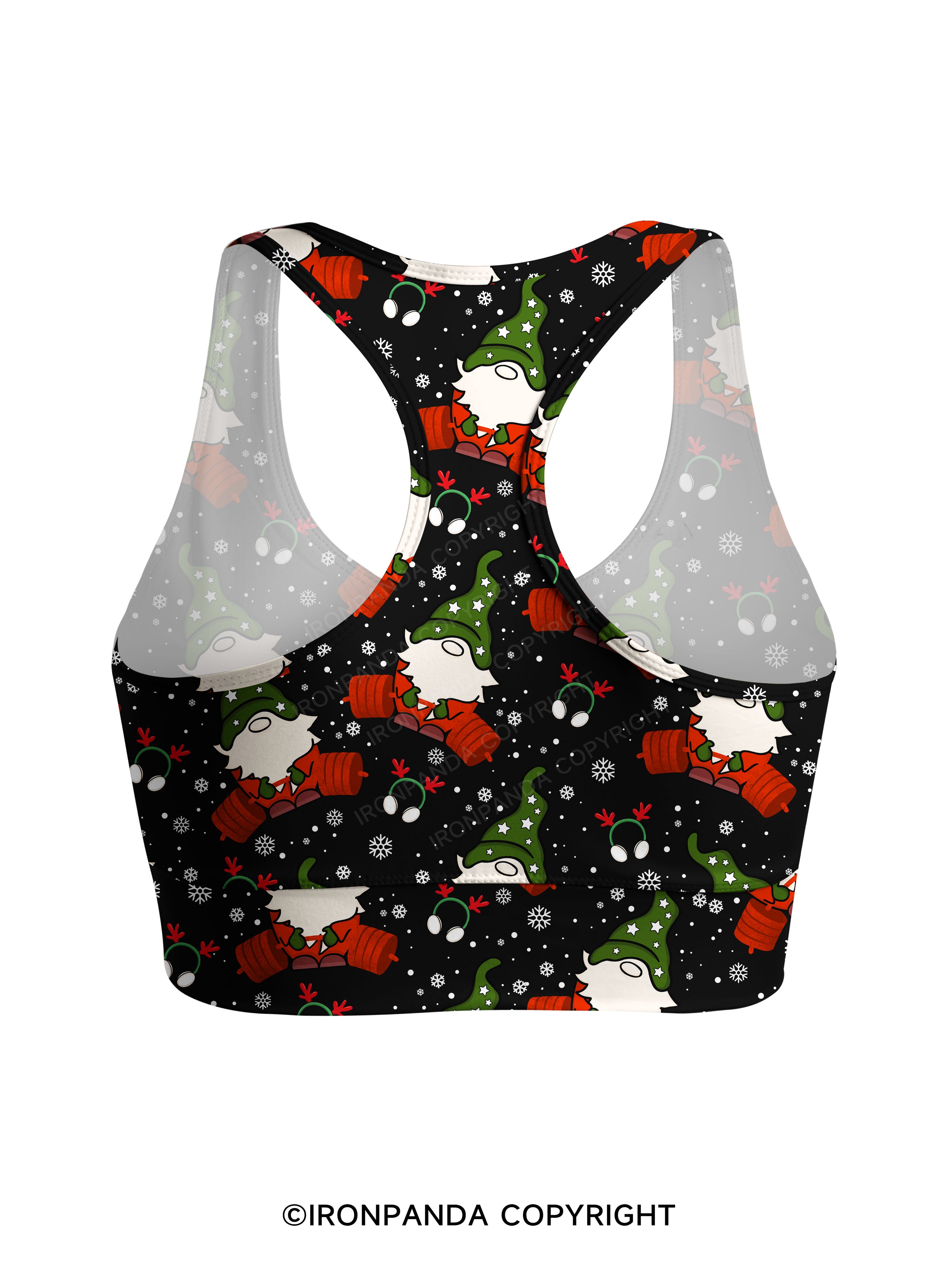 Goblin deadlift Racerback Sports Bra