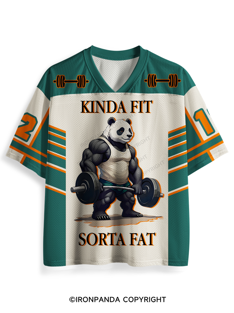 Kinda Fit Sorta Fat Panda Mesh Jersey