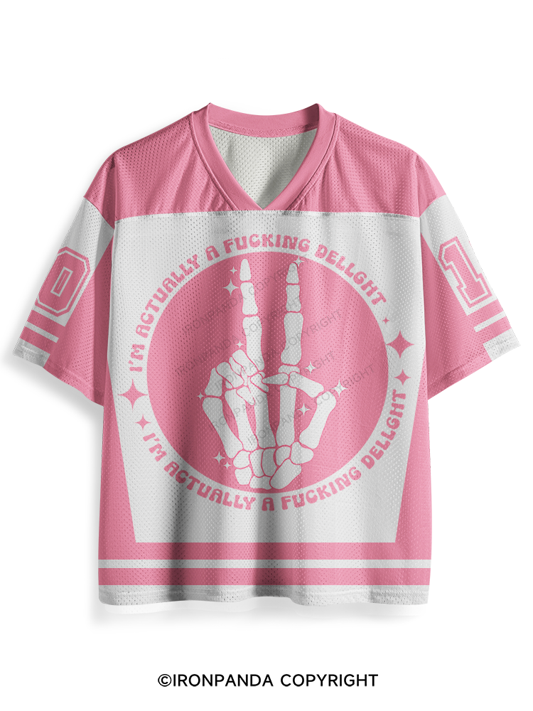 SORRY YOU'RE INTIMIDATED BY MY RESTING BITCH FACE Mesh Jersey