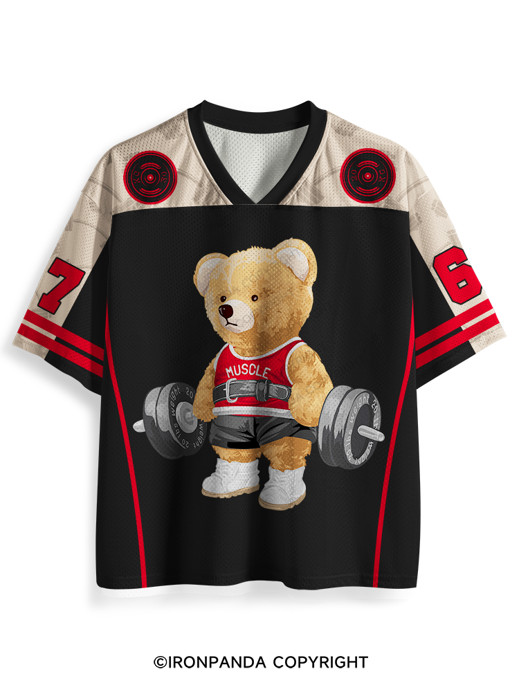 Exercise Bear Mesh Jersey