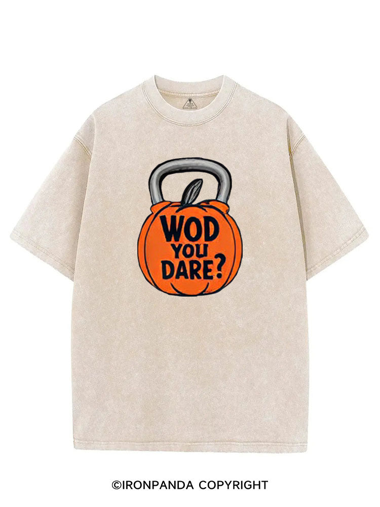 WOD YOU DARE VINTAGE GYM SHIRT