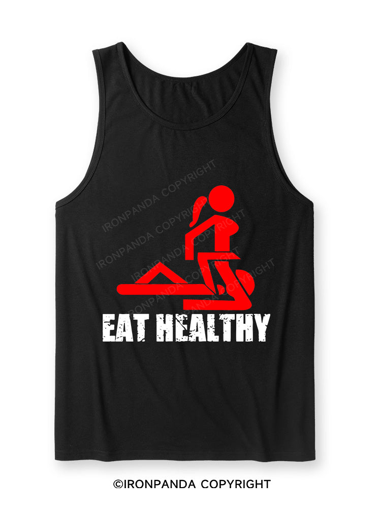 Eat healthy Ultra Soft Heather Tank