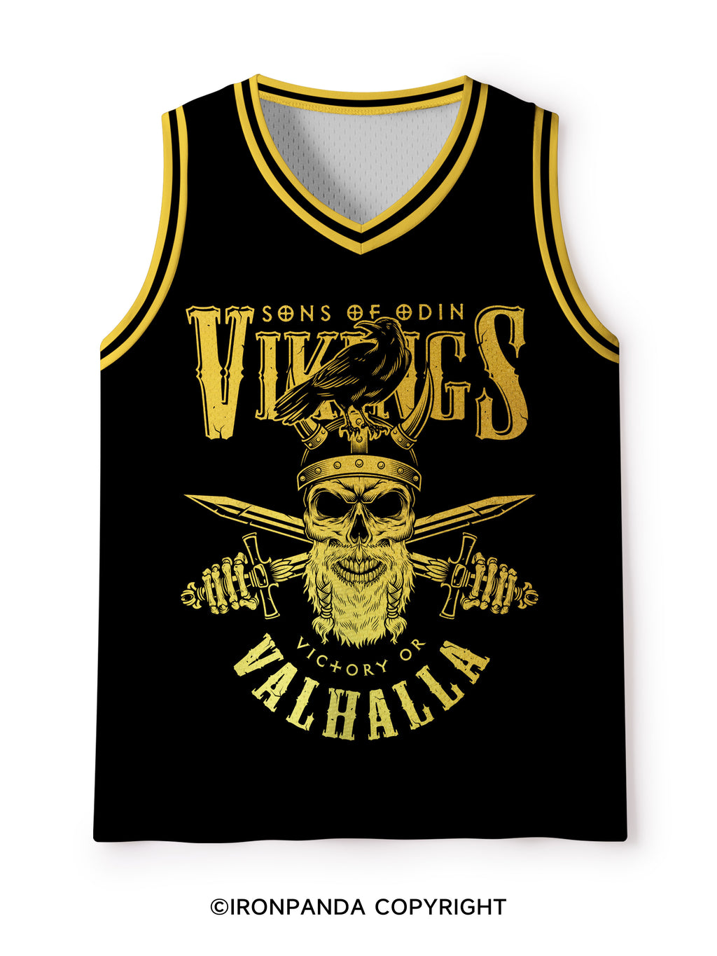 Vikings Valhalla Mesh Tank Top