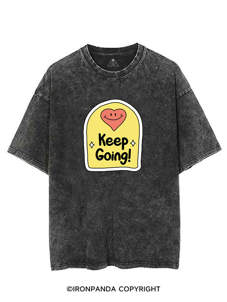 KEEP GOING! VINTAGE GYM SHIRT