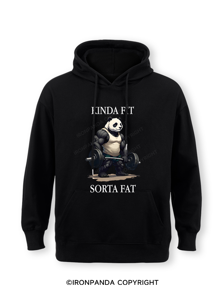 Kinda Fit Sorta Fat  Classic Gym Hoodie