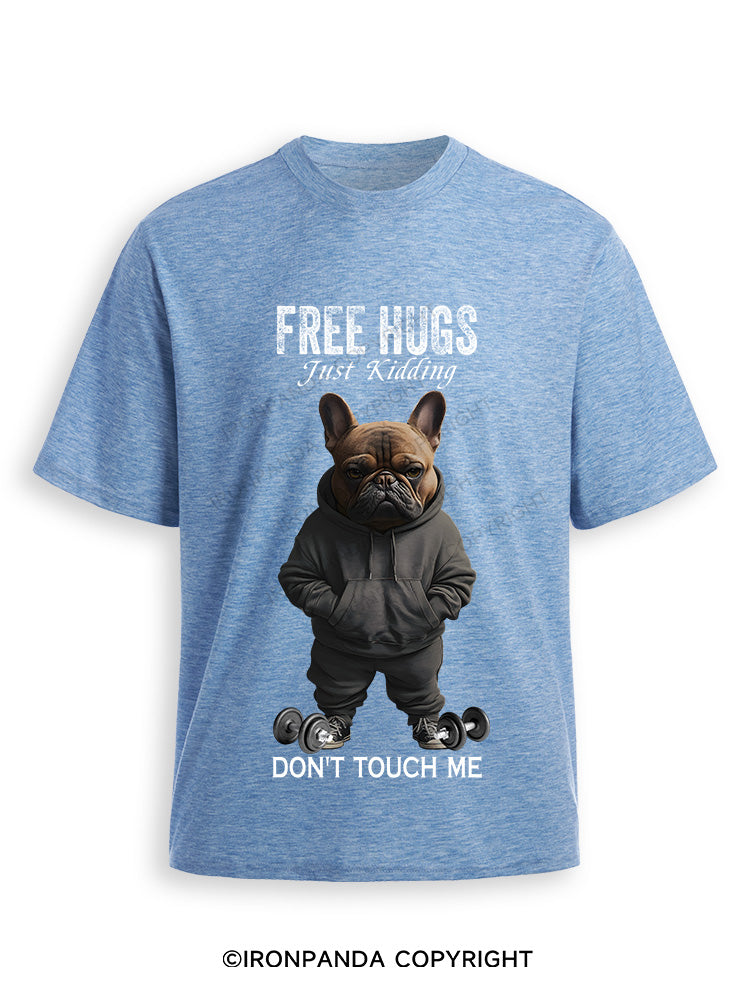 free hugs bulldog Ultra Soft Heather T-Shirt