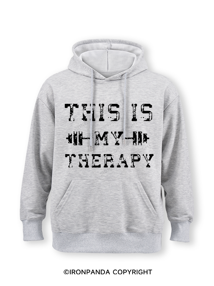This Is My Therapy Classic Gym Hoodie