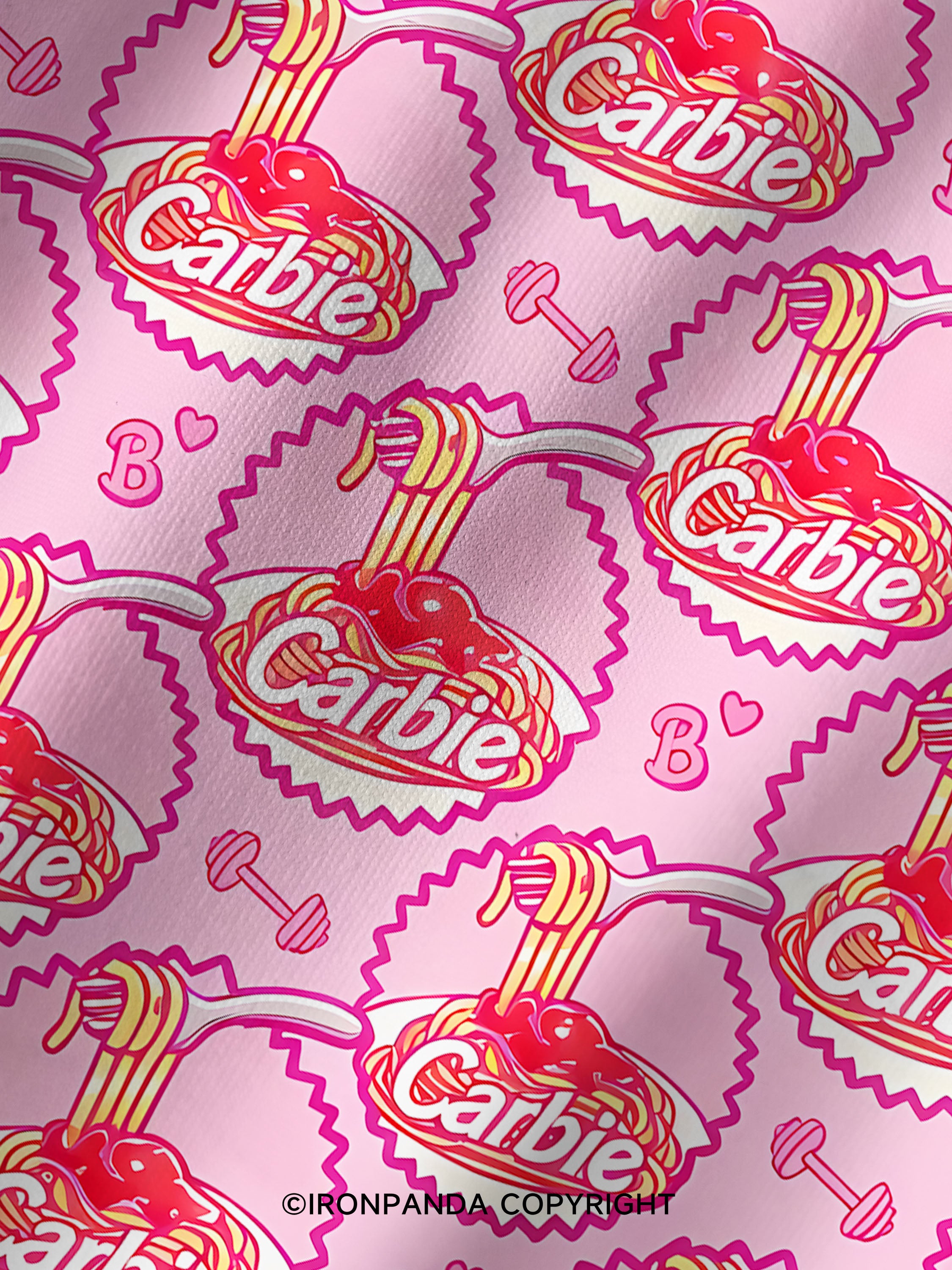 Carbie Printed Yoga Shorts