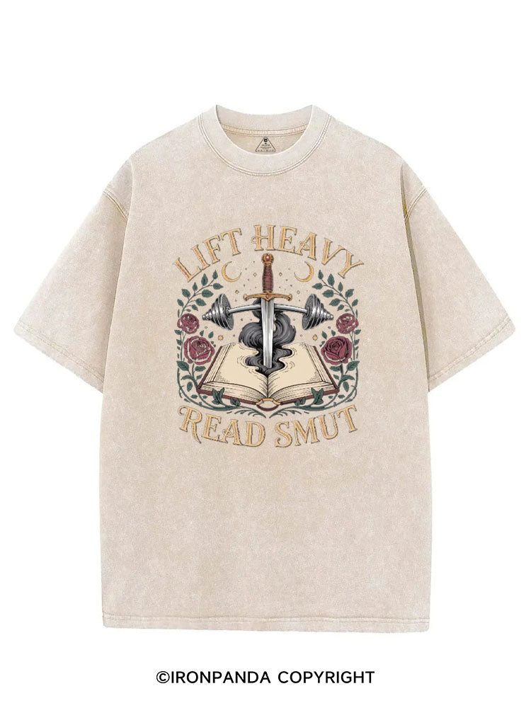 Lift Heavy Read Smut Gym Romance Reader VINTAGE GYM SHIRT