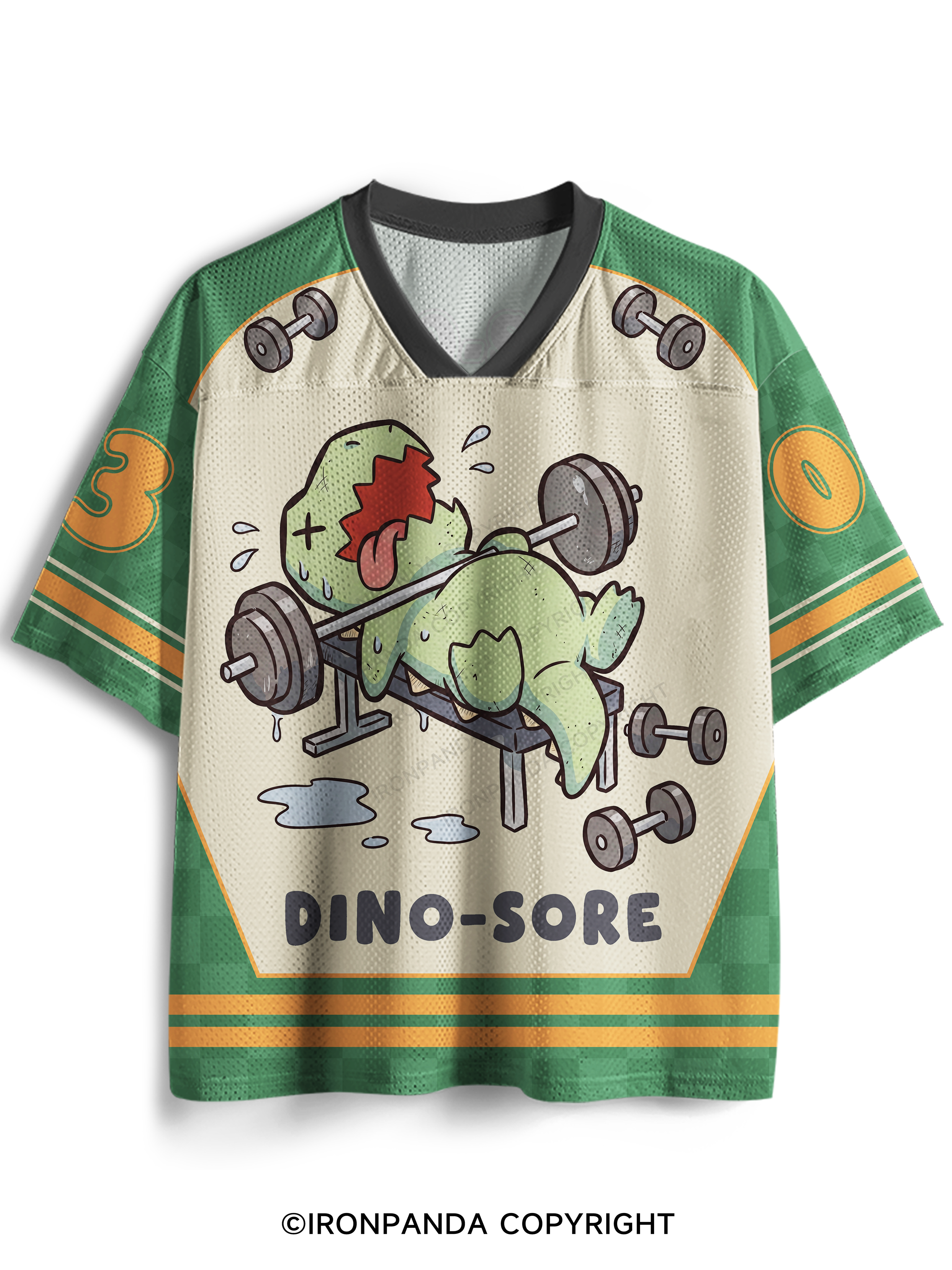 DINO-SORE FUNNY Mesh Jersey