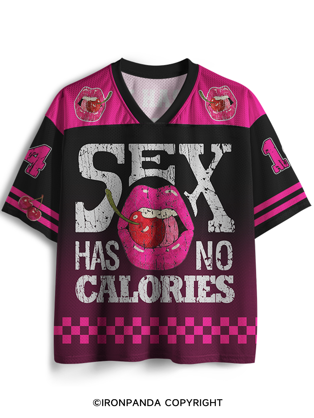 SEX HAS NO CALORIES Mesh Jersey