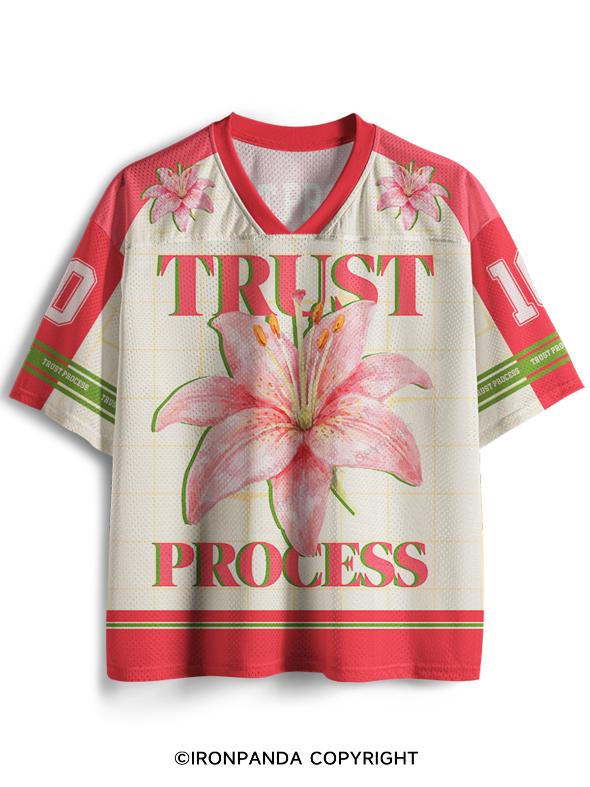 TRUST THE PROCESS GYM Mesh Jersey