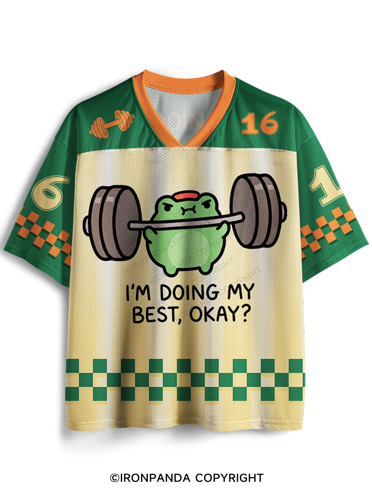 I'M DOING MY BEST, OKAY? Mesh Jersey