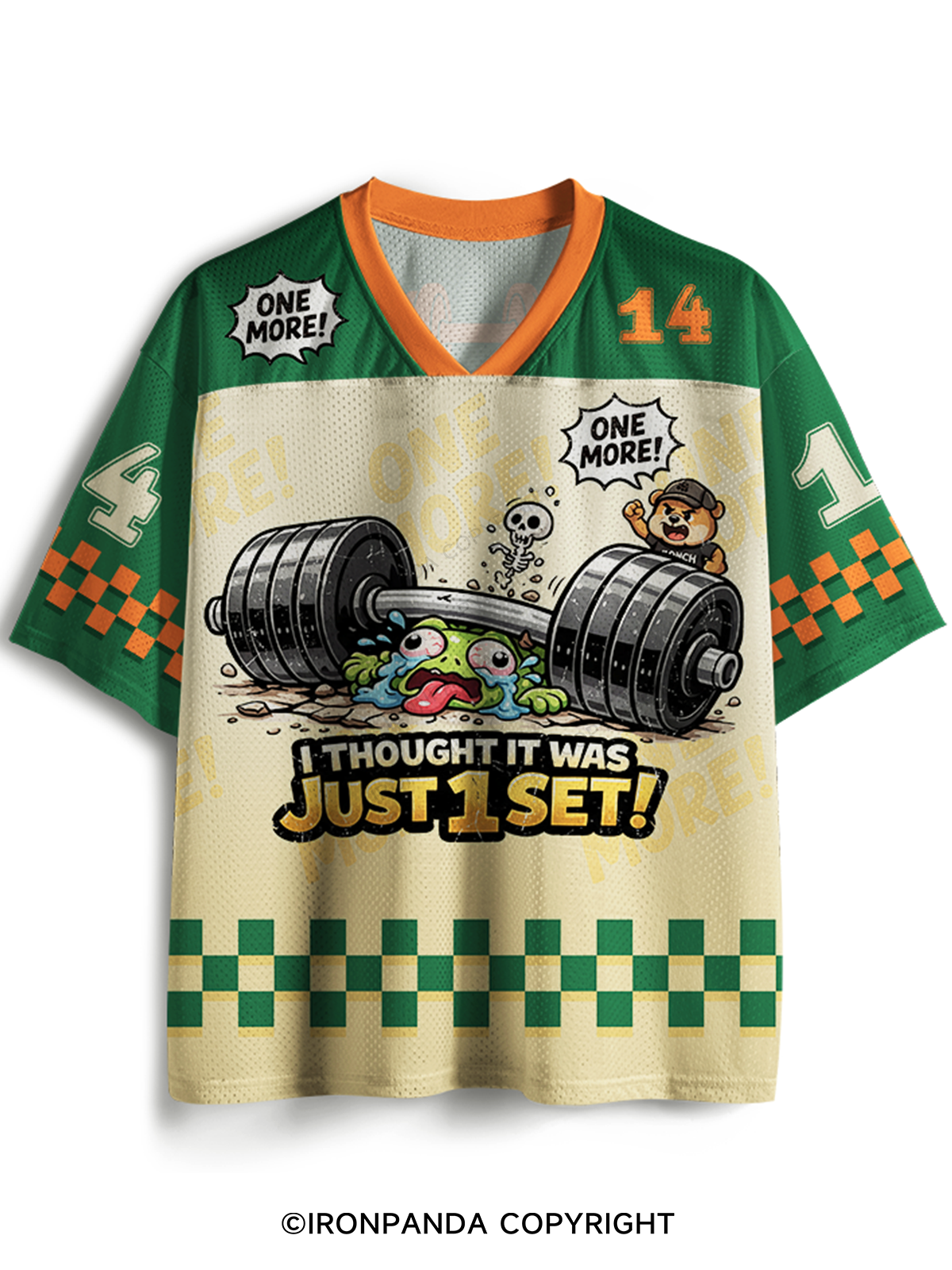 I Thought It Was Just 1 Set Mesh Jersey