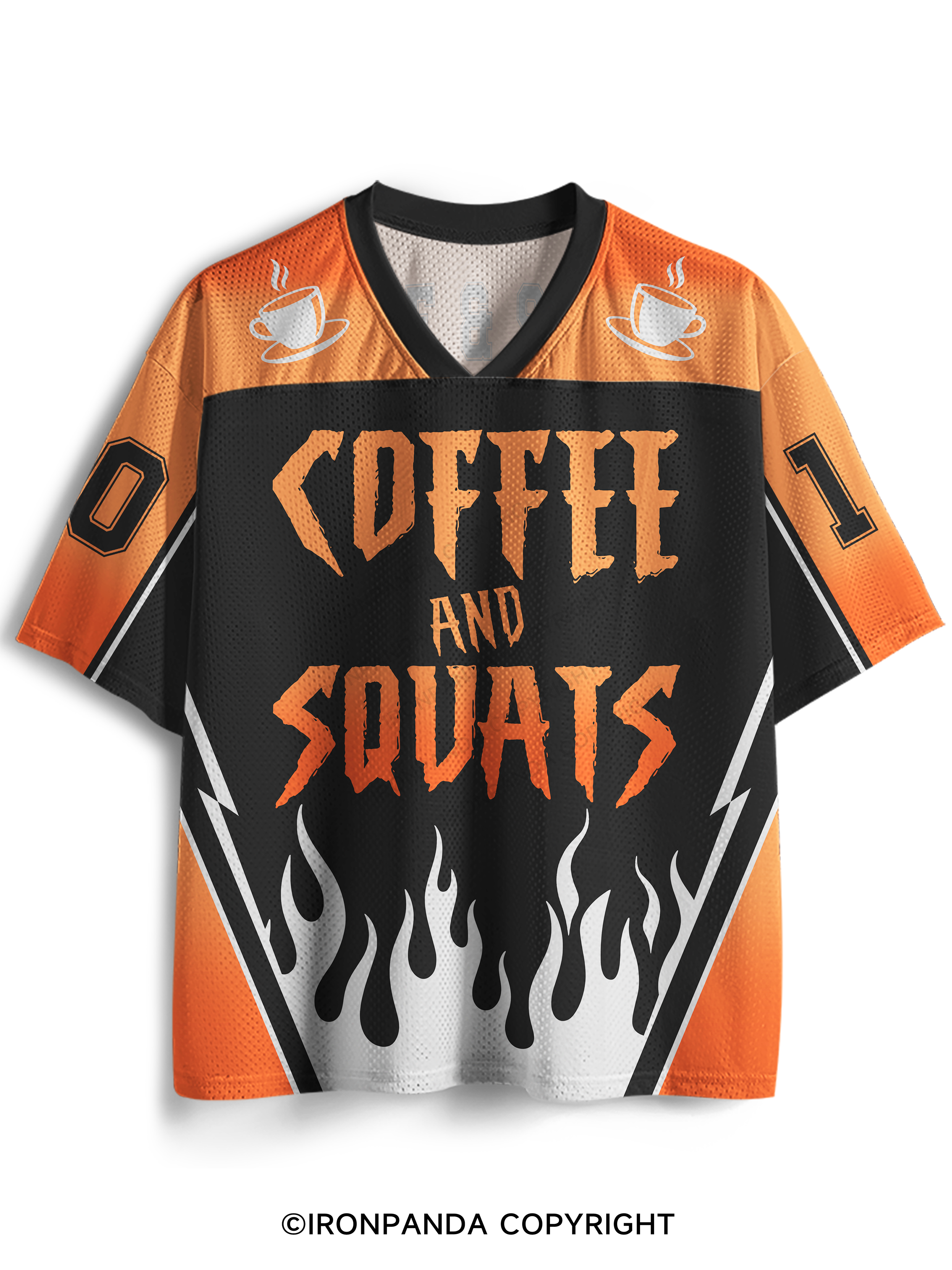Coffee And Squats Mesh Jersey