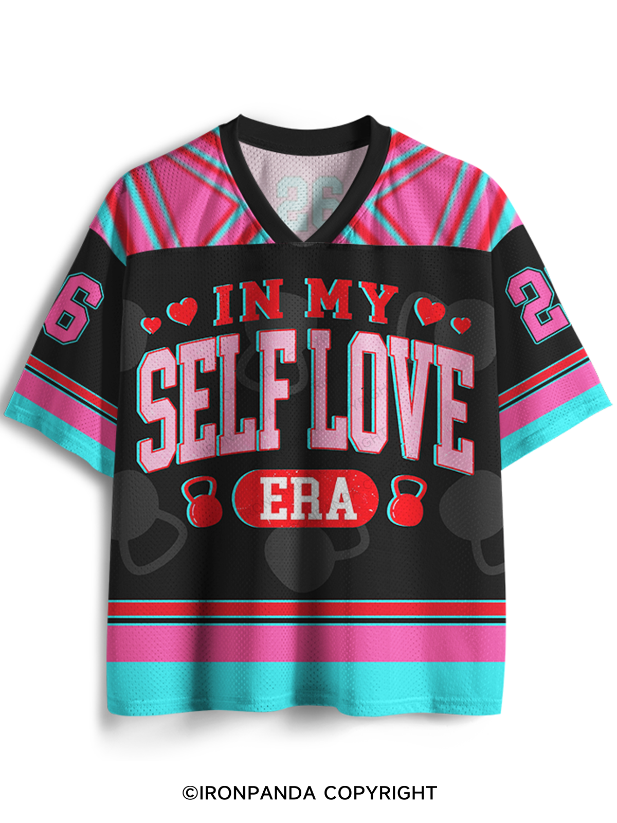 IN MY SELF LOVE ERA Mesh Jersey