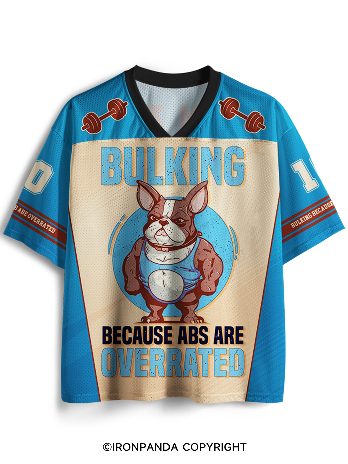 Bulking Because Abs Are Overrated Mesh Jersey