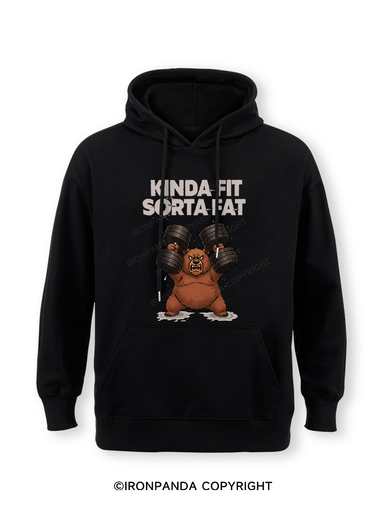 KINDA FIT SORTA FAT Classic Gym Hoodie