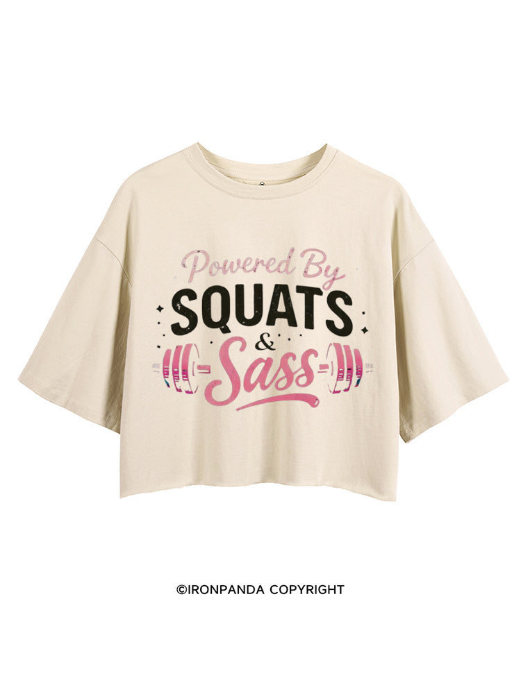 Powered By Squats and Sass CROP TOPS