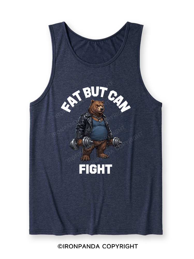 Fat But Can Fight Ultra Soft Heather Tank