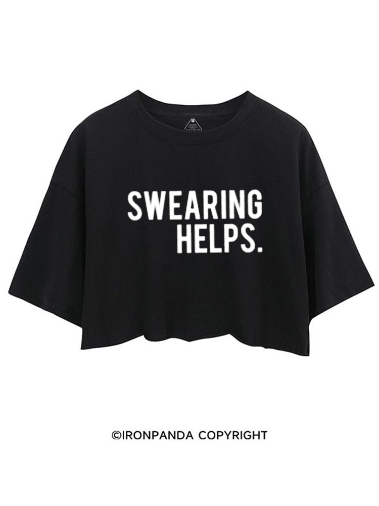 SWEARING HELPS CROP TOPS