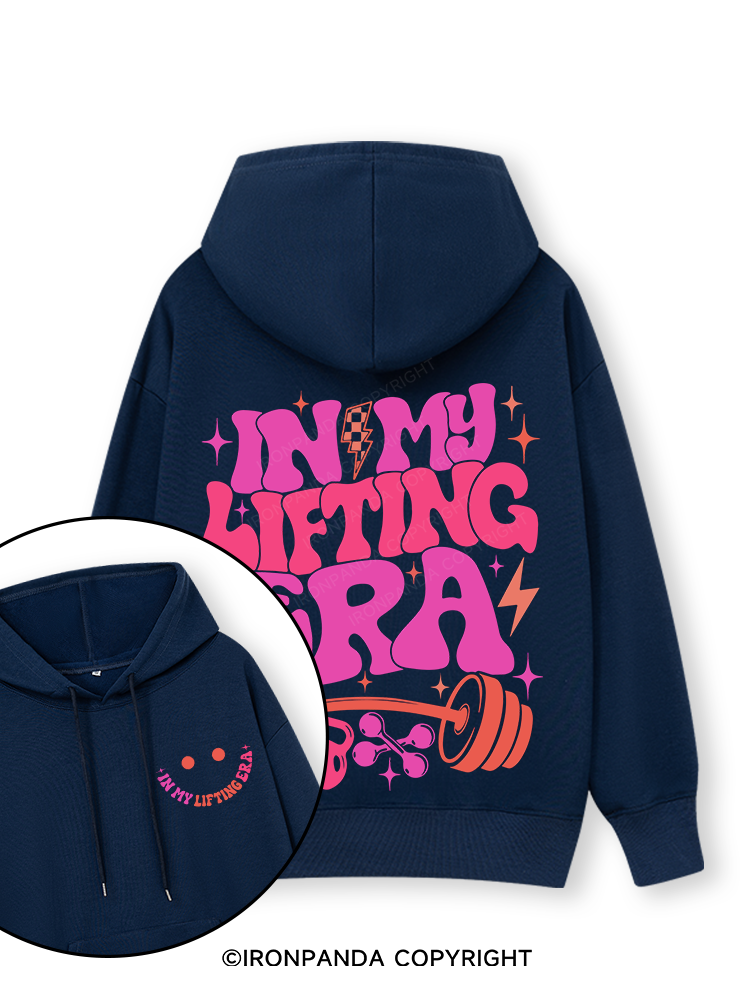 In My Lifting Era Double-Sided Printed Classic Gym Hoodie