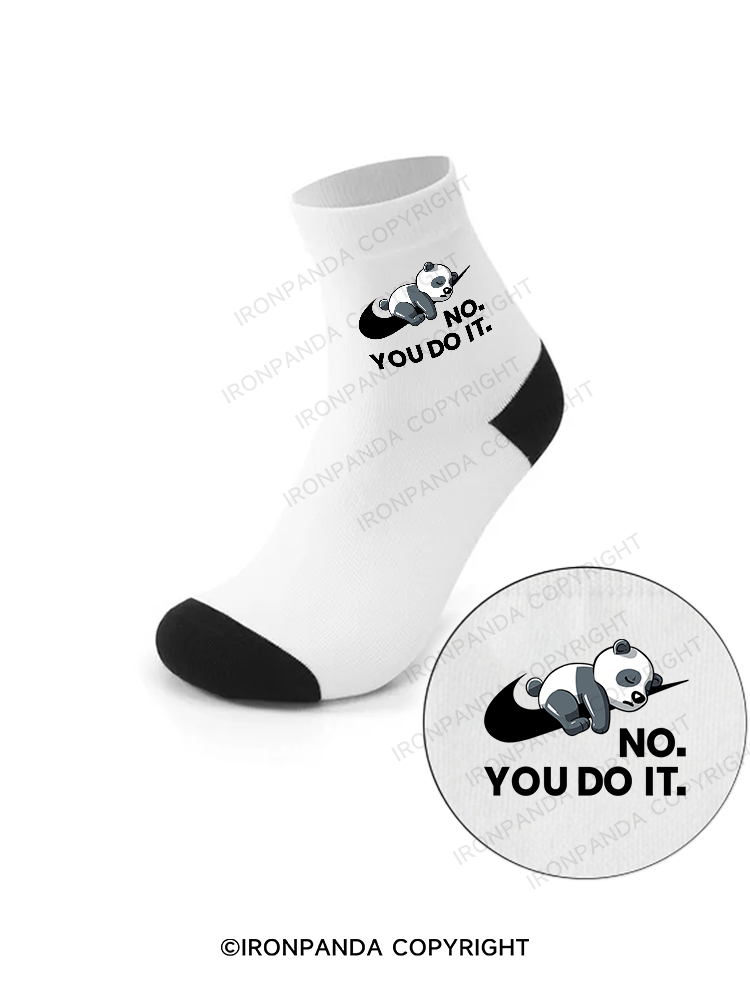 No. You do it Crew Socks