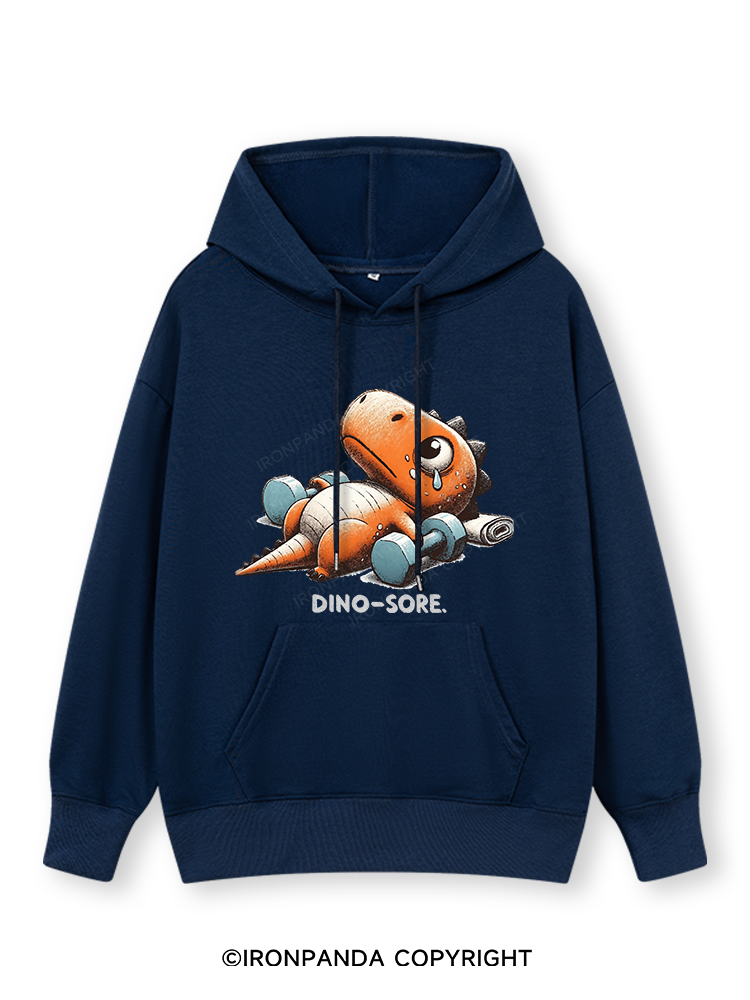 DINO-SORE AFTER WORKOUT Classic Gym Hoodie