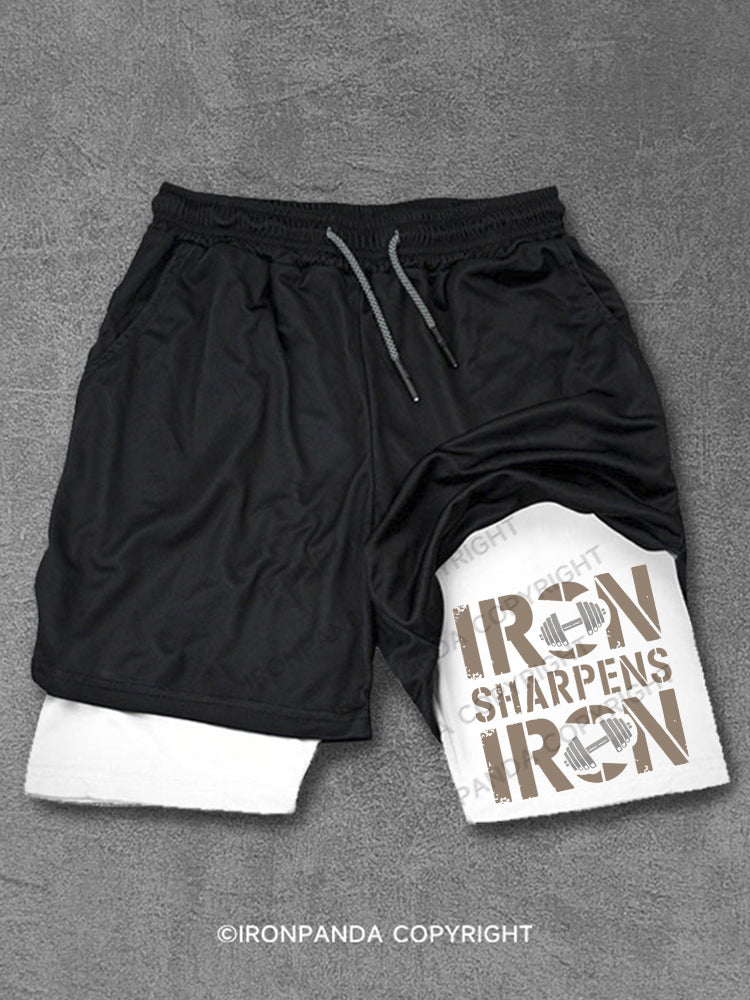 IRON SHARPENS Performance Training Shorts