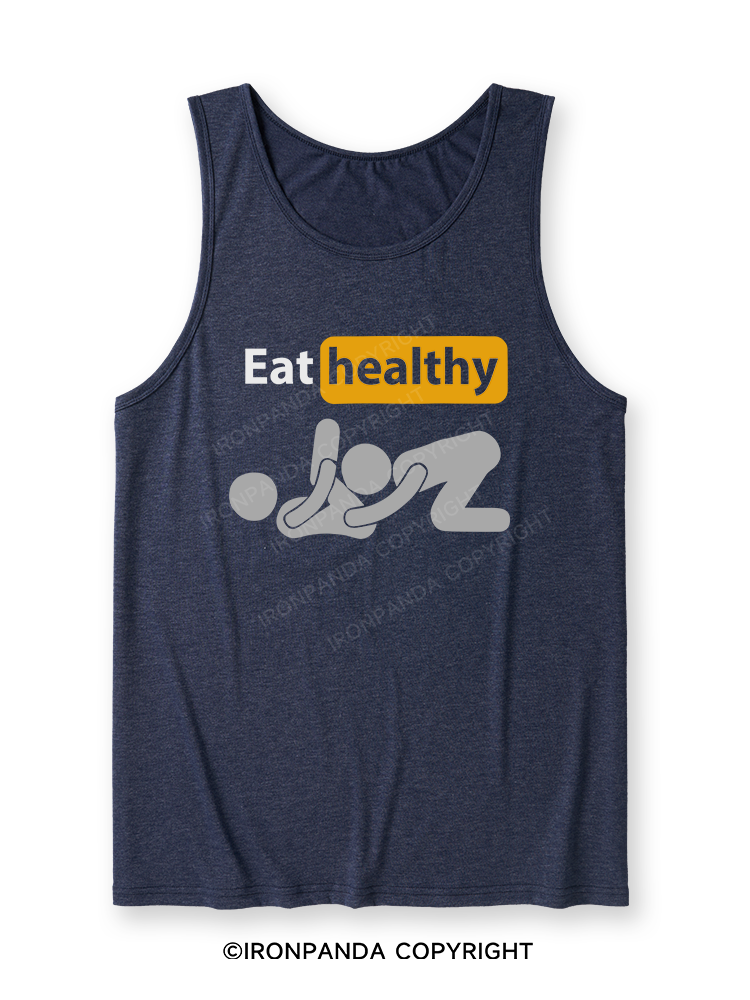 eat healthily Ultra Soft Heather Tank