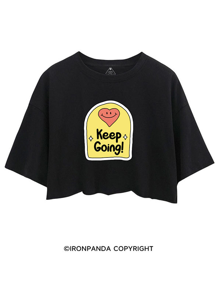 KEEP GOING! CROP TOPS