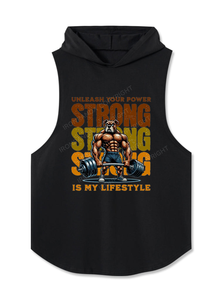 Strength Is My Lifestyle Hooded Tank