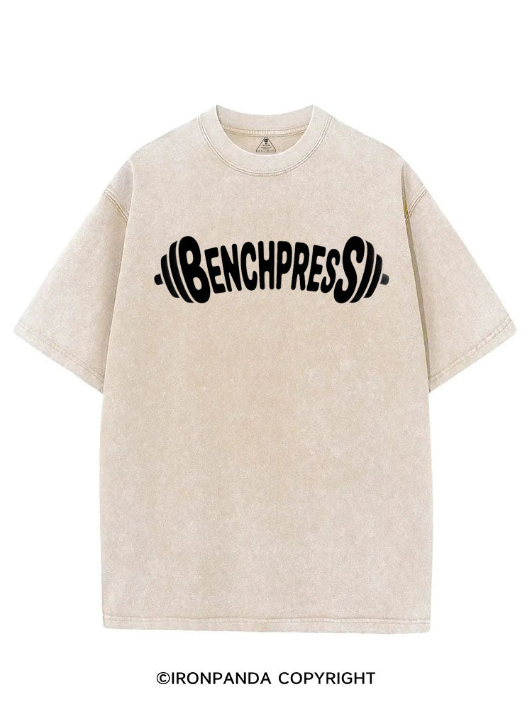 BENCHPRESS VINTAGE GYM SHIRT