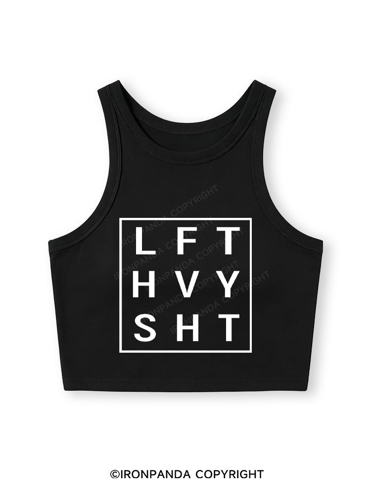 LFT HVY SHT Fitted Crop Tank Top