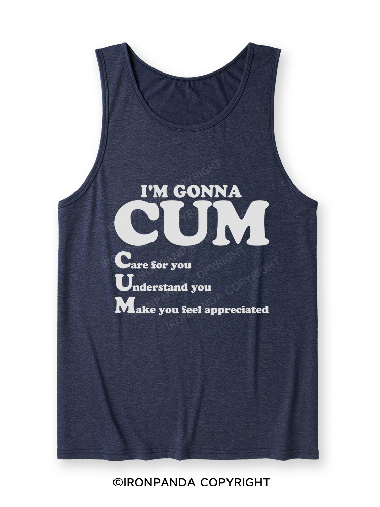 I’M GONNA CUM Ultra Soft Heather Tank