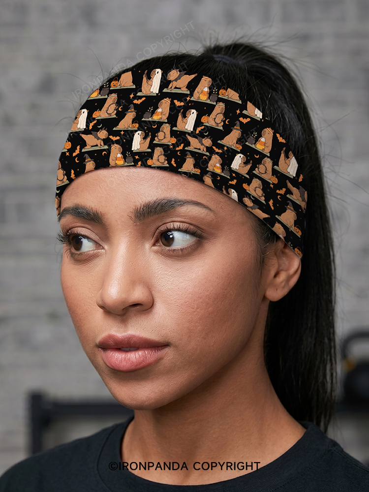 Capybara Pilates Gym Headband