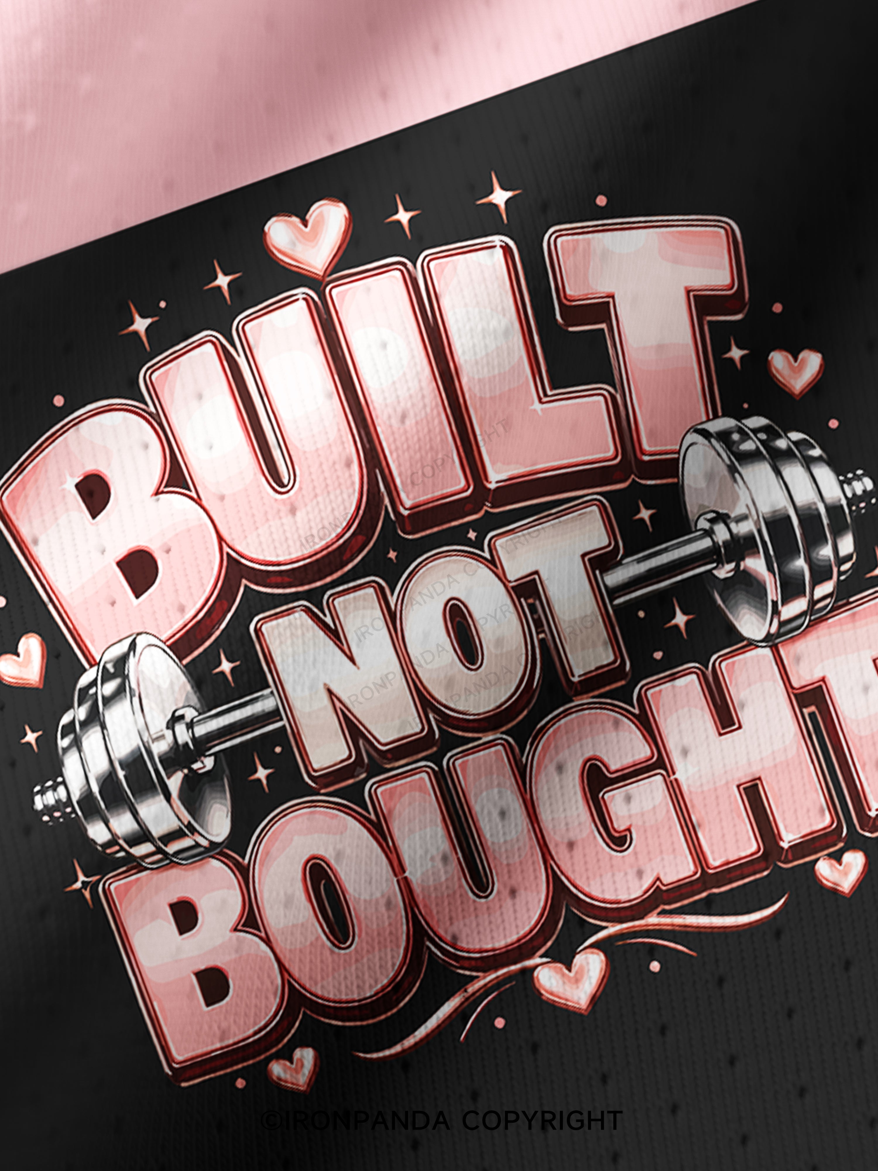 BUILT NOT BOUGHT POSITIVE GYM Pro Mesh Jersey
