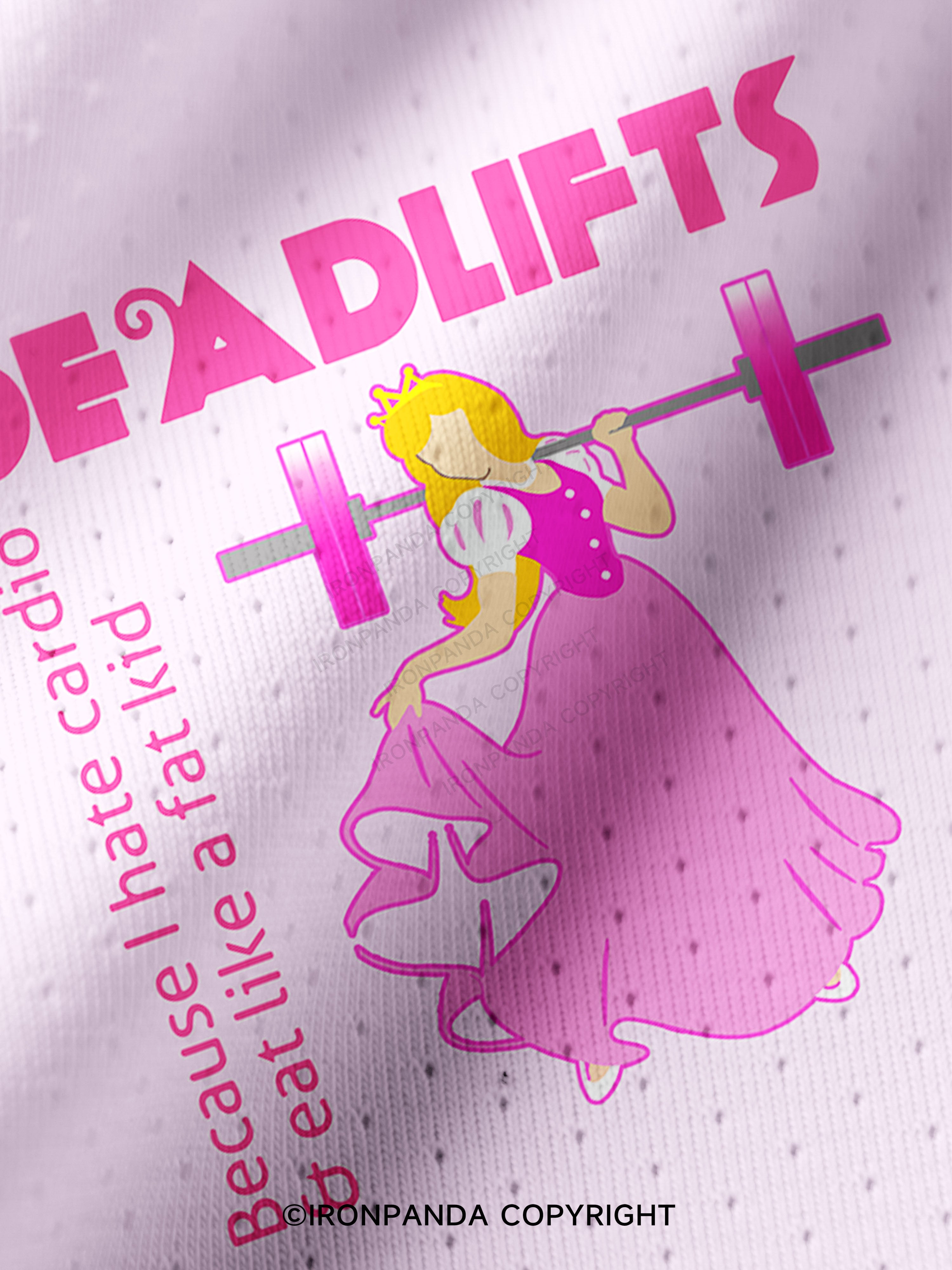 I'd rather deadlift Mesh Jersey