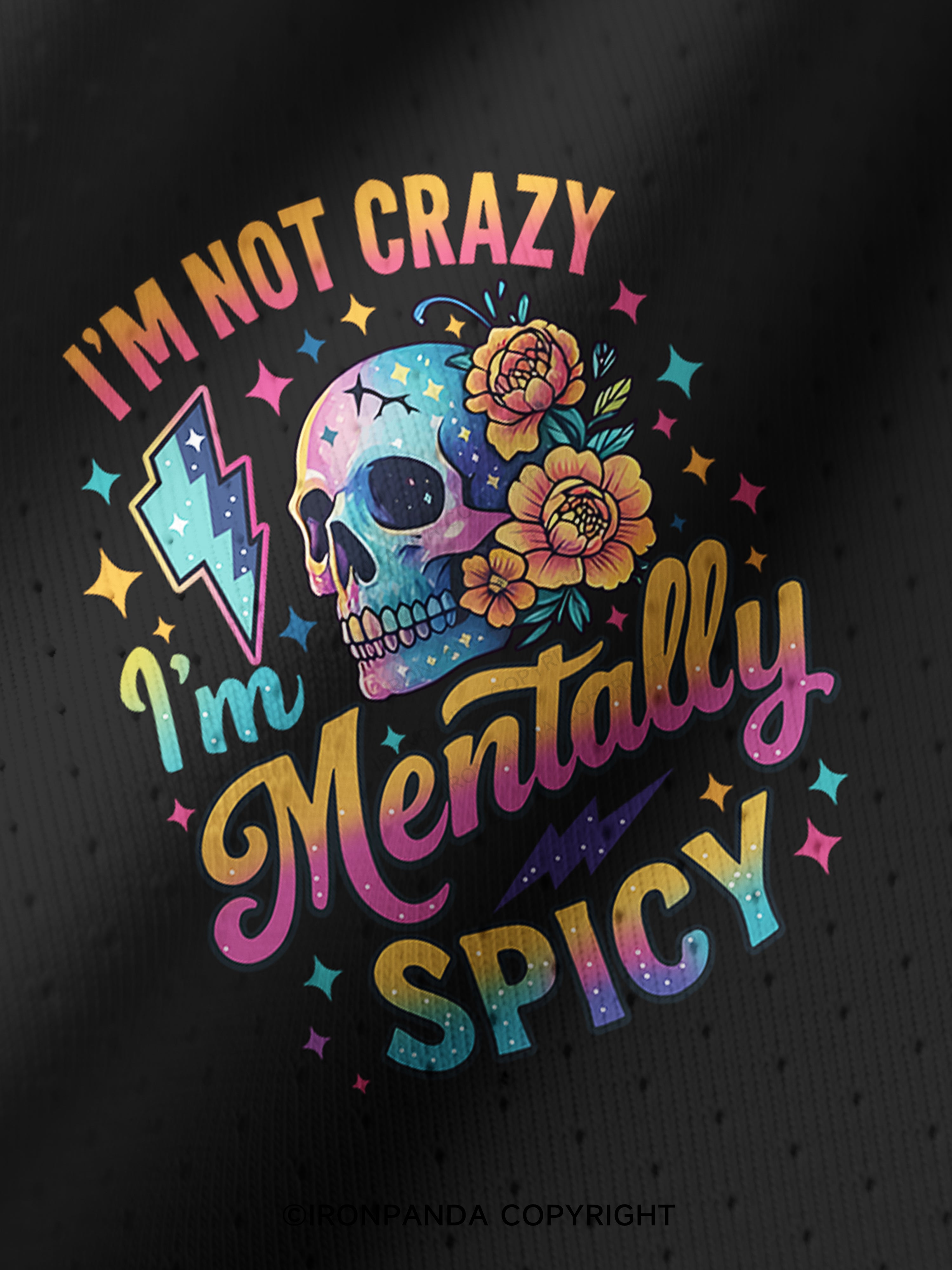 I'm Not Crazy I'm Mentally Spicy Pro Mesh Jersey
