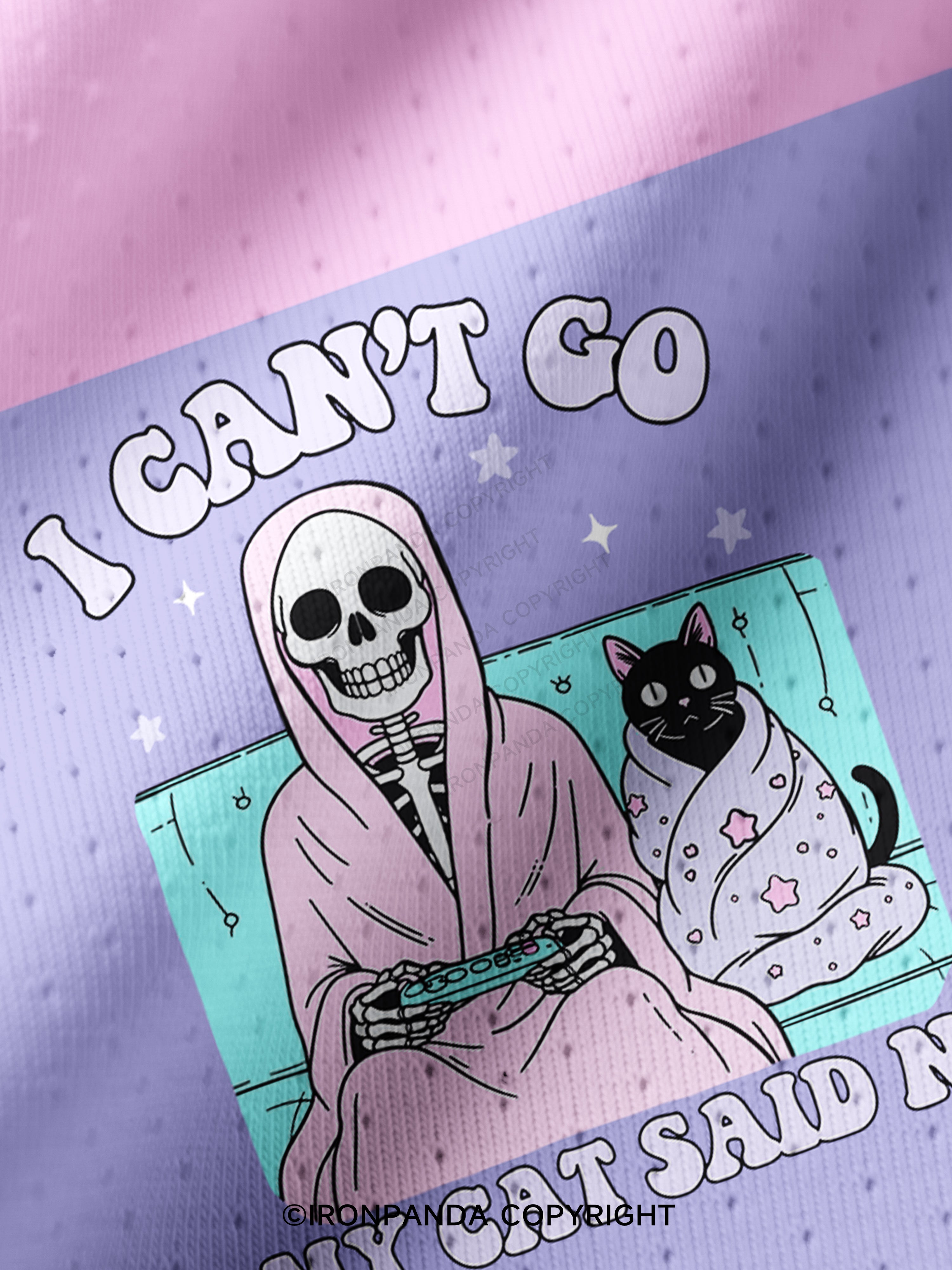 I CAN'T GO MY CAT SAID NO Pro Mesh Jersey