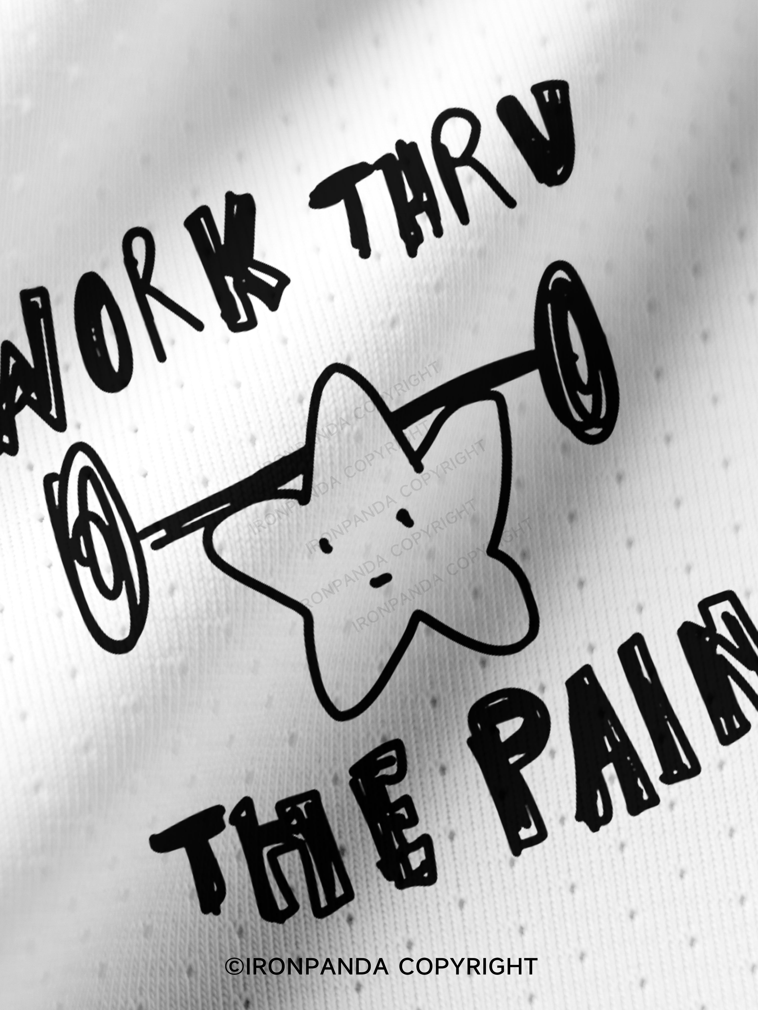 WORK THROUGH THE PAIN Pro Mesh Jersey
