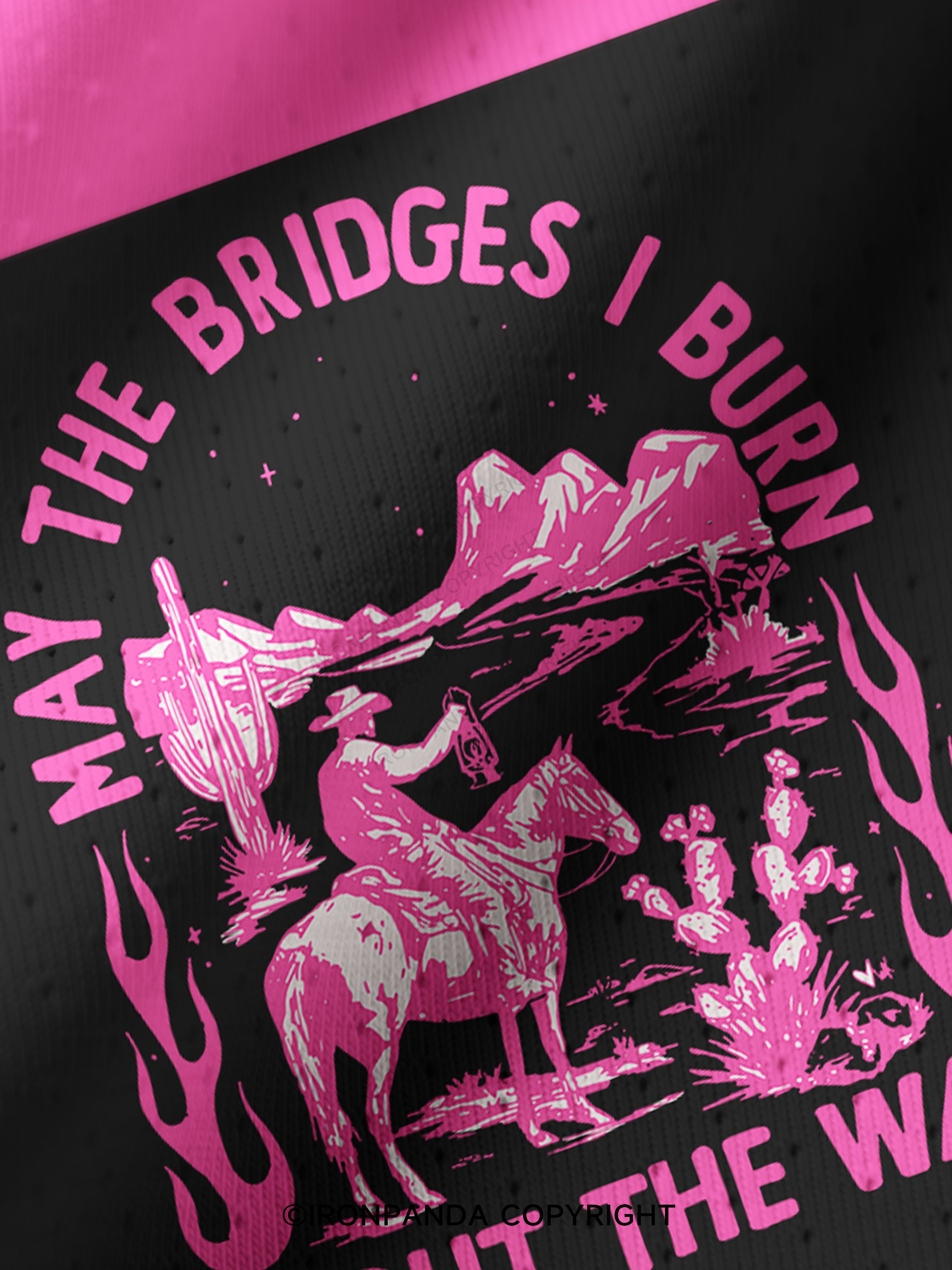 MAY THE BRIDGES I BURN LIGHT THE WAY Pro Mesh Jersey