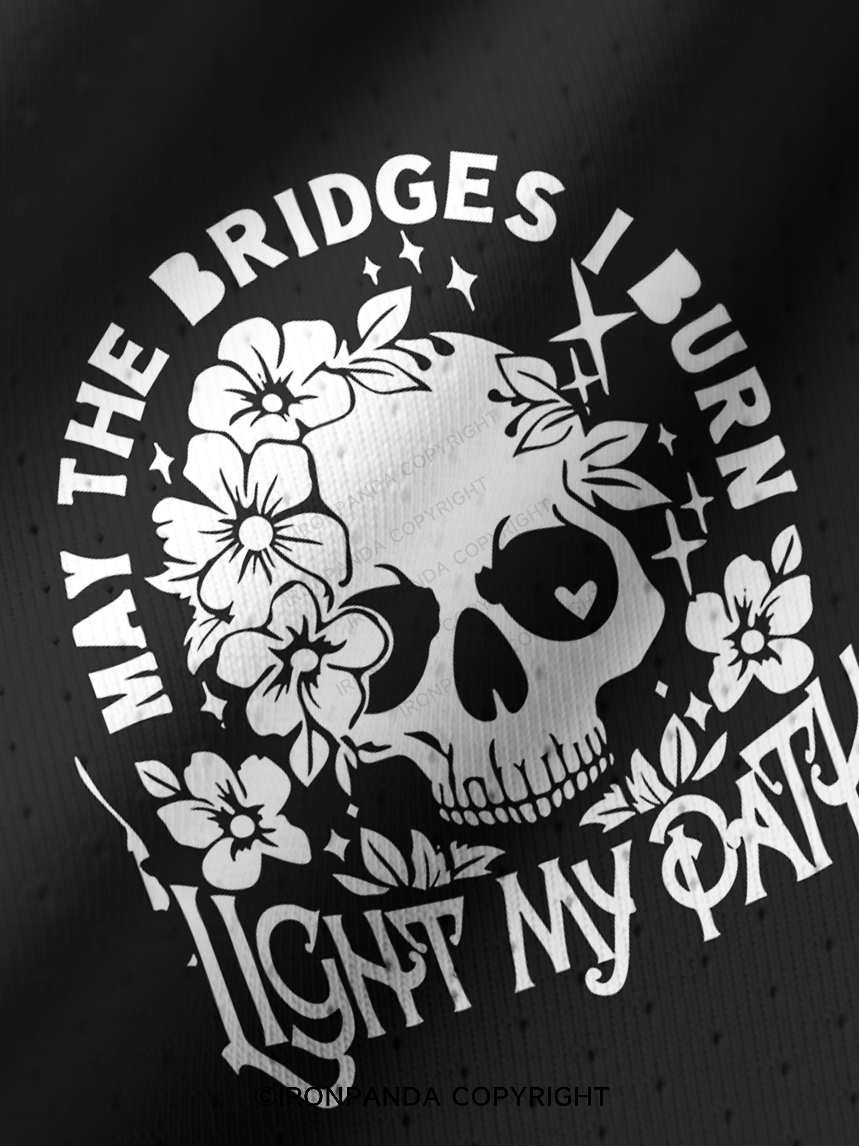 May The Bridges I Burn Light The Way Gym Pro Mesh Jersey