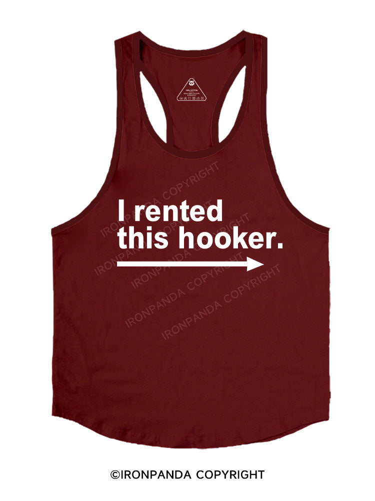 I Rented This Hooker Stringer Gym Vest