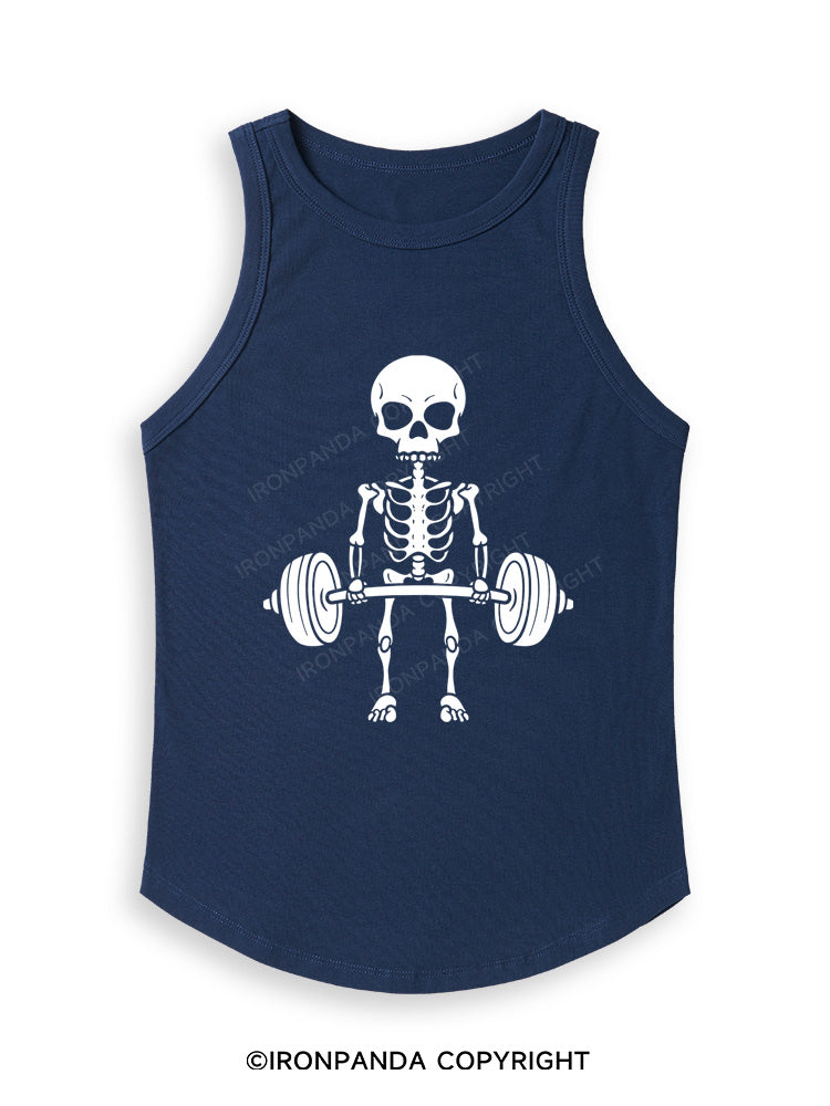 DEADLIFT SQUAD Fitted Tank Top