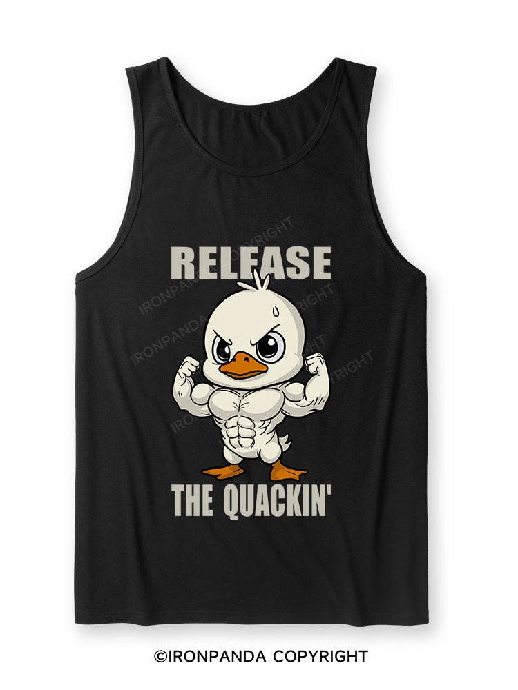 release the quackin' Ultra Soft Heather Tank