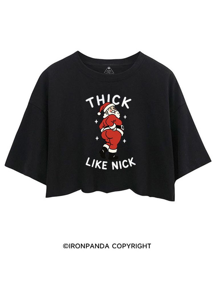 THICK LIKE NICK MERRY THICCMAS CROP TOPS