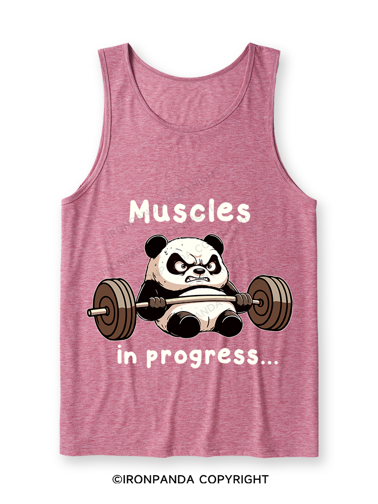 muscles in progress Ultra Soft Heather Tank