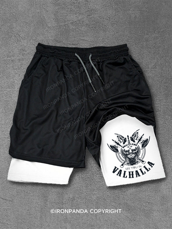 see you in valhalla Performance Training Shorts